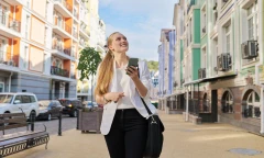 Фото Кристины в городе